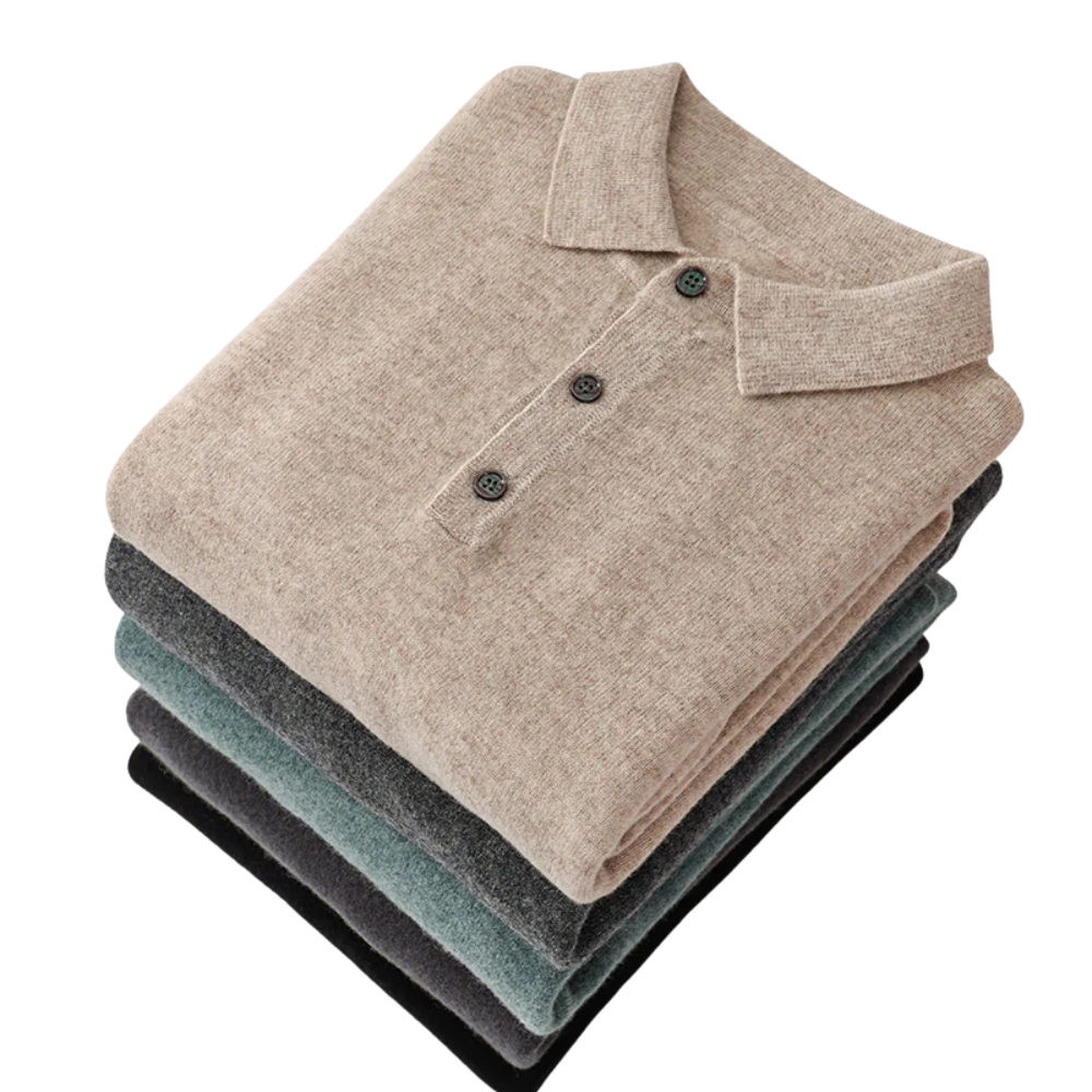 Magnus København | Polo skjorte 100% cashmere