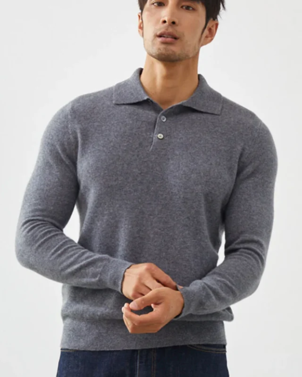 Magnus København | Cashmere Polo Sweater Ponza