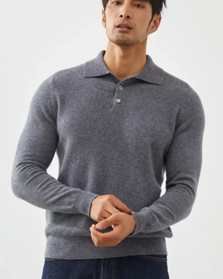Magnus København | Ponza Cashmere Polo Sweater