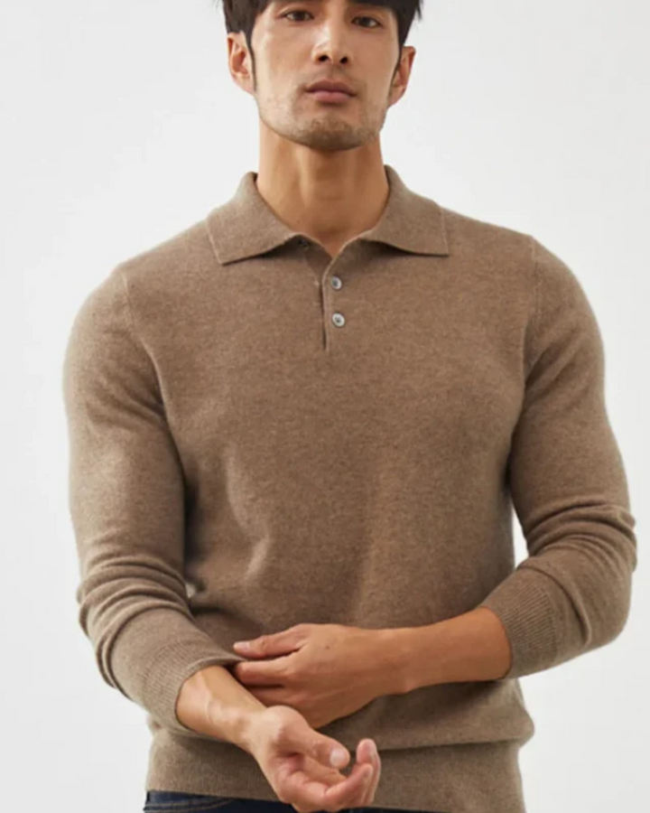 Magnus København | Ponza Cashmere Polo Sweater