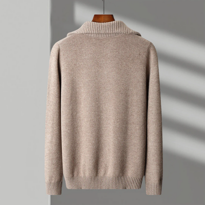 Magnus København | Taranto Merino Uld Zip Sweater