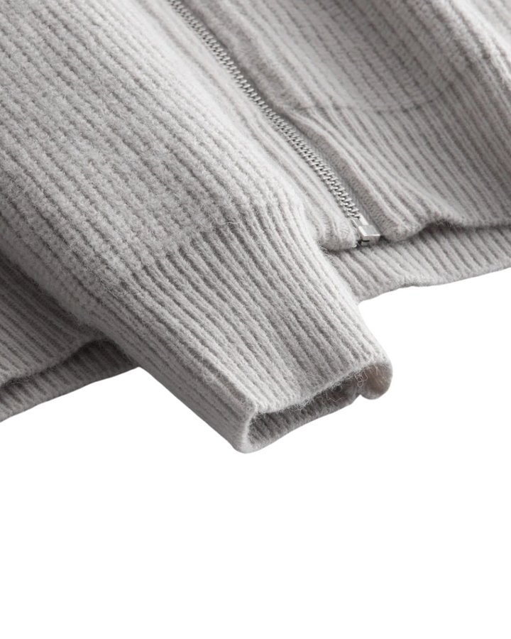 Magnus København | Four Seasons Merino Uld Zippet Cardigan