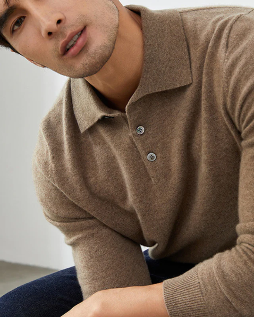 Magnus København | Cashmere Polo Sweater Ponza