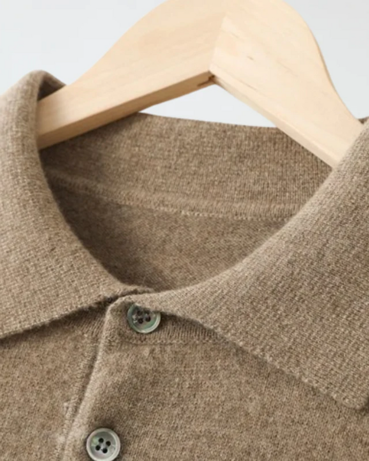 Magnus København | Cashmere Polo Sweater Ponza