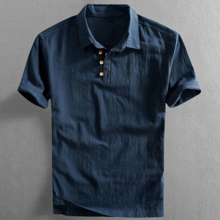 Magnus København | San Julian Linned Polo Shirt