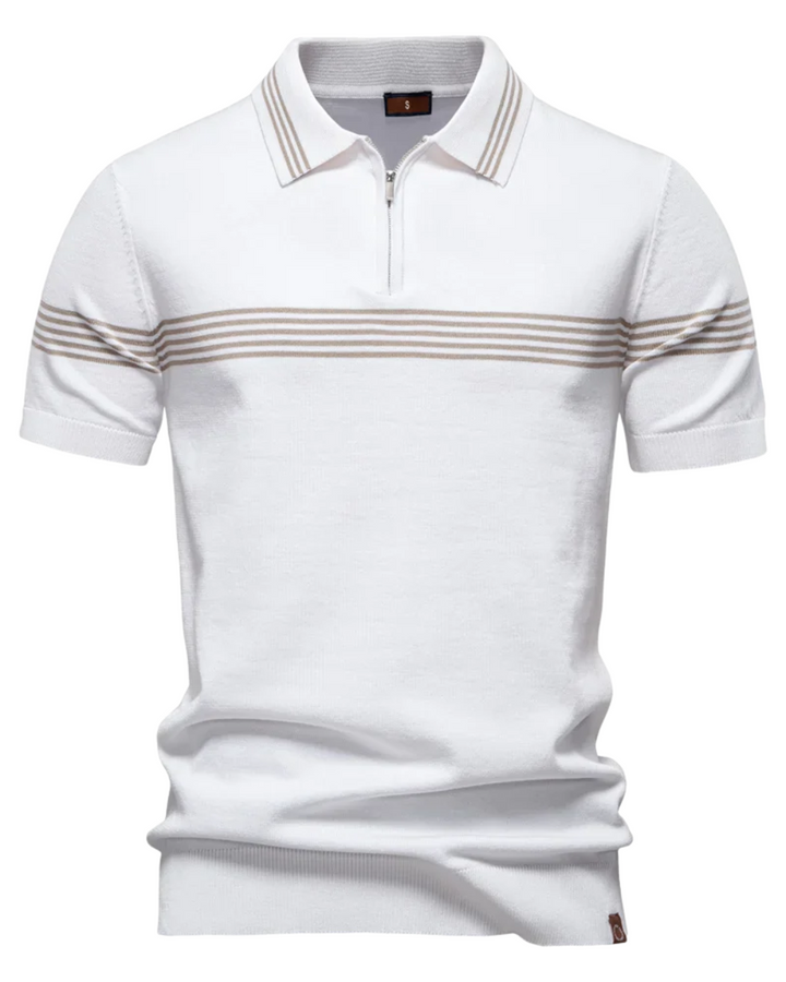 Magnus København | Polo Shirt med Striber