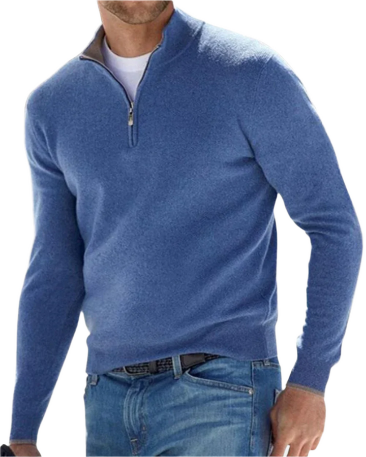 Magnus København | Elegant Zip Sweater