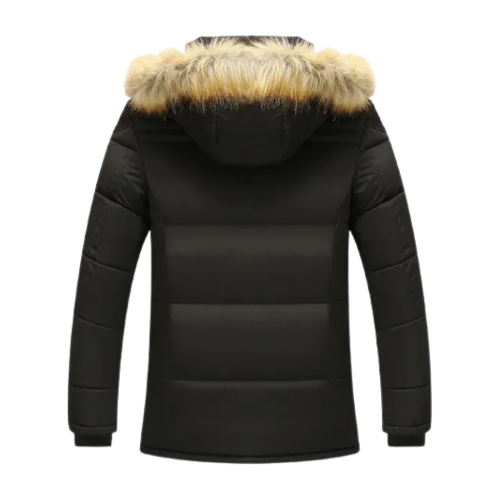 Magnus København | Elegant Polstret Fleece Vinterjakke