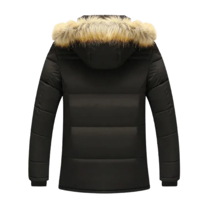 Magnus København | Elegant Polstret Fleece Vinterjakke