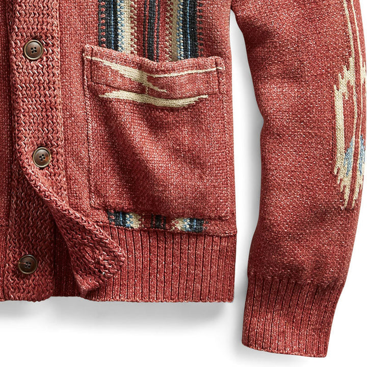 Magnus København | Enkeltknappet Langærmet Strikket Cardigan