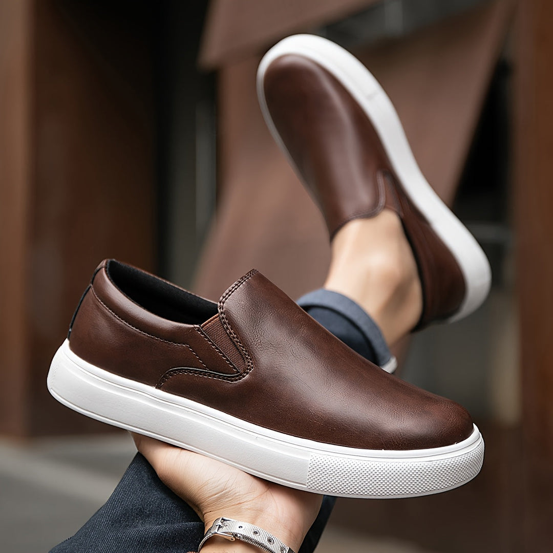 Magnus København | Casual Læder Slip-On Sko