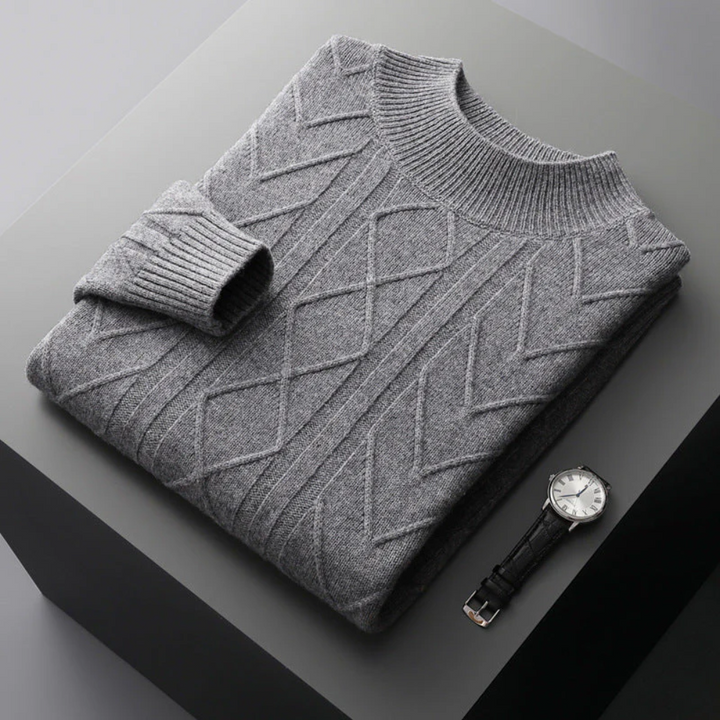 Magnus København | Cashmere trøje med Mizar mønster