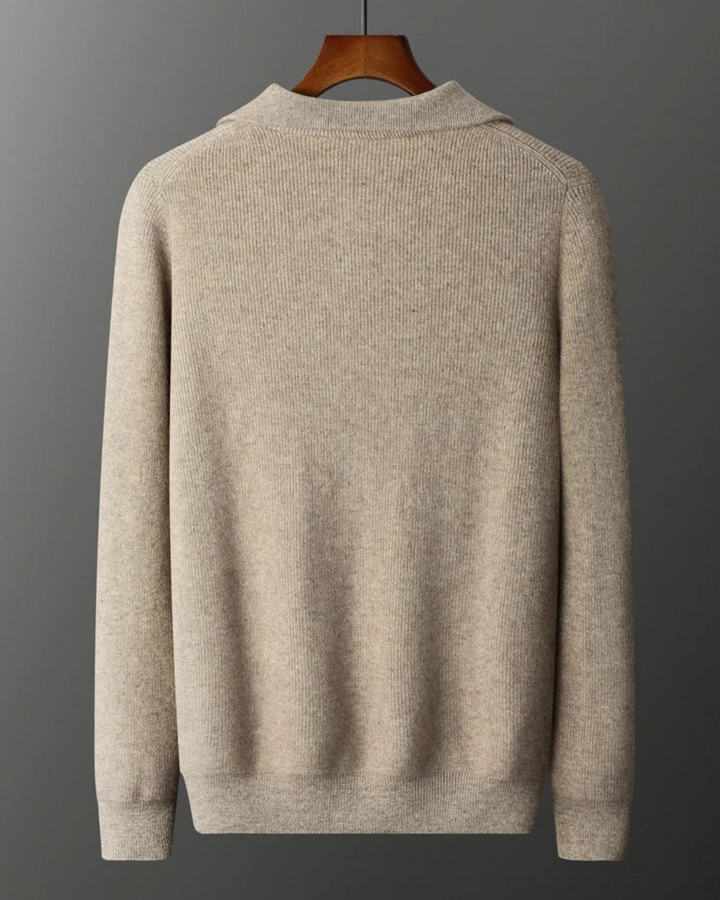 Magnus København | Portofino Cashmere Half Zip Sweater