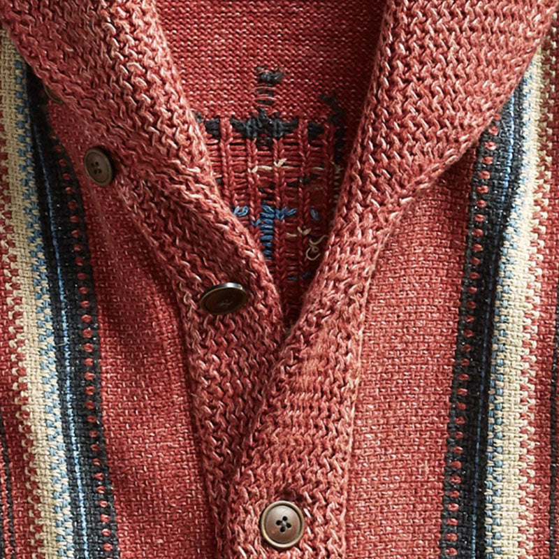Magnus København | Enkeltknappet Langærmet Strikket Cardigan