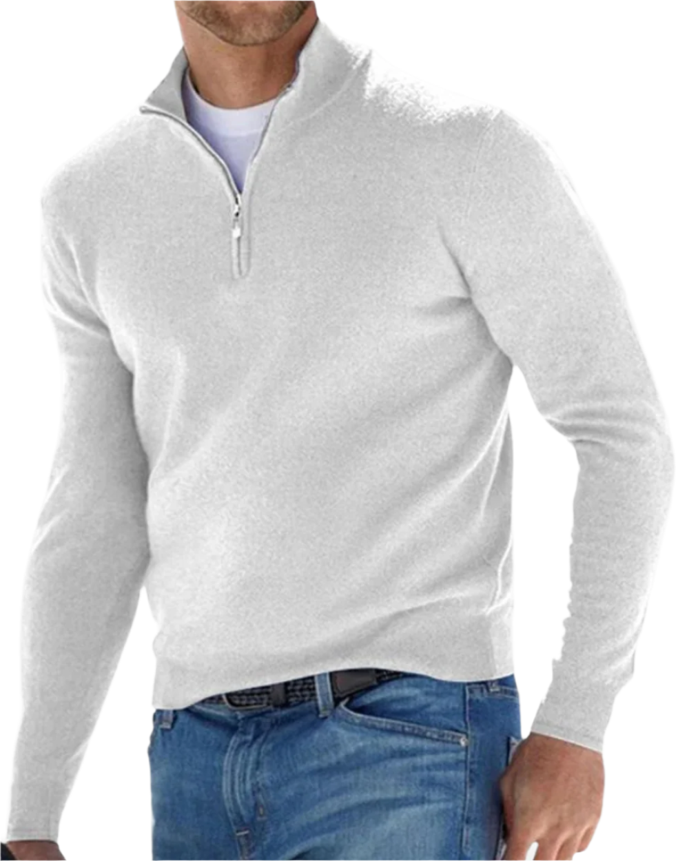 Magnus København | Elegant Zip Sweater