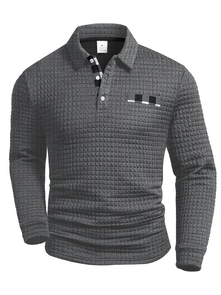 Magnus København | Ribbet Polo Sweater