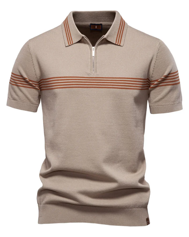 Magnus København | Polo Shirt med Striber