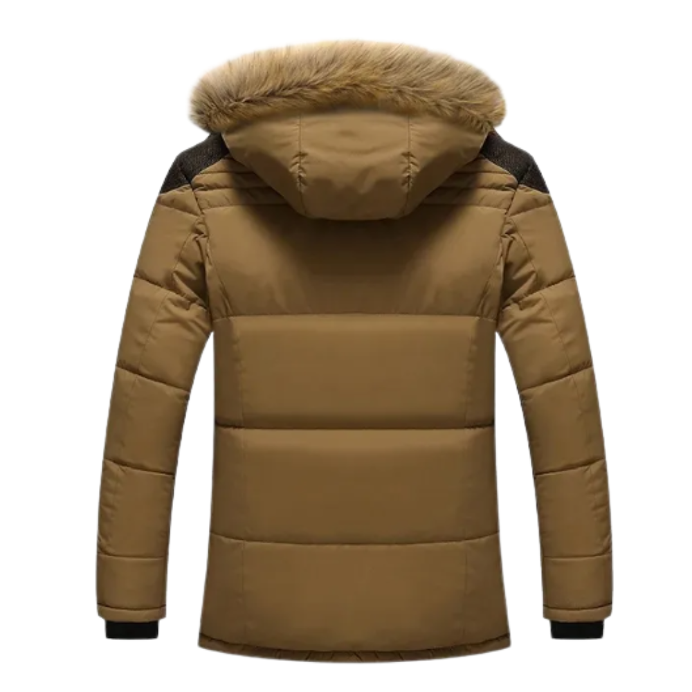Magnus København | Elegant Polstret Fleece Vinterjakke