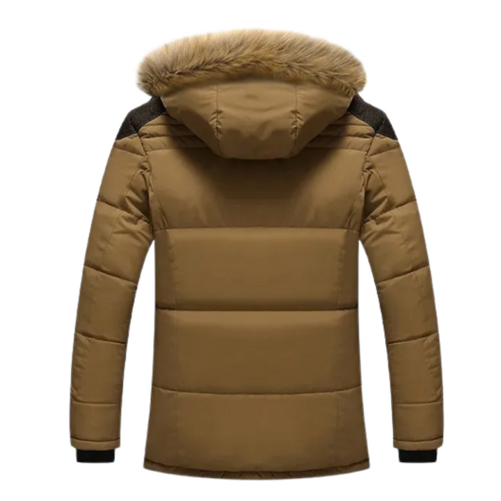 Magnus København | Elegant Polstret Fleece Vinterjakke
