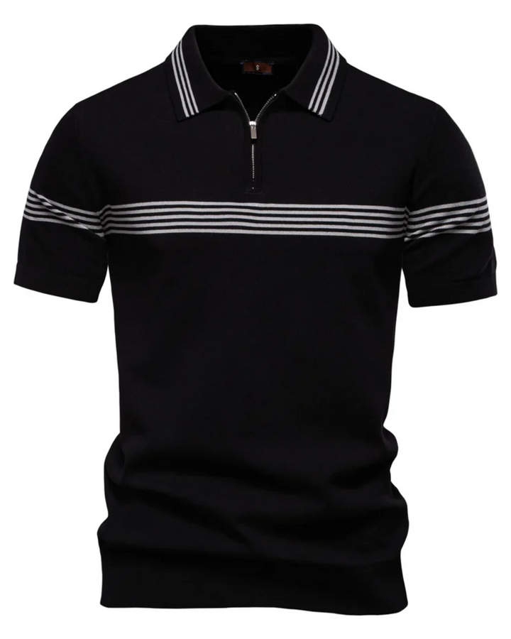 Magnus København | Polo Shirt med Striber