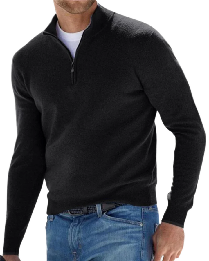 Magnus København | Elegant Zip Sweater
