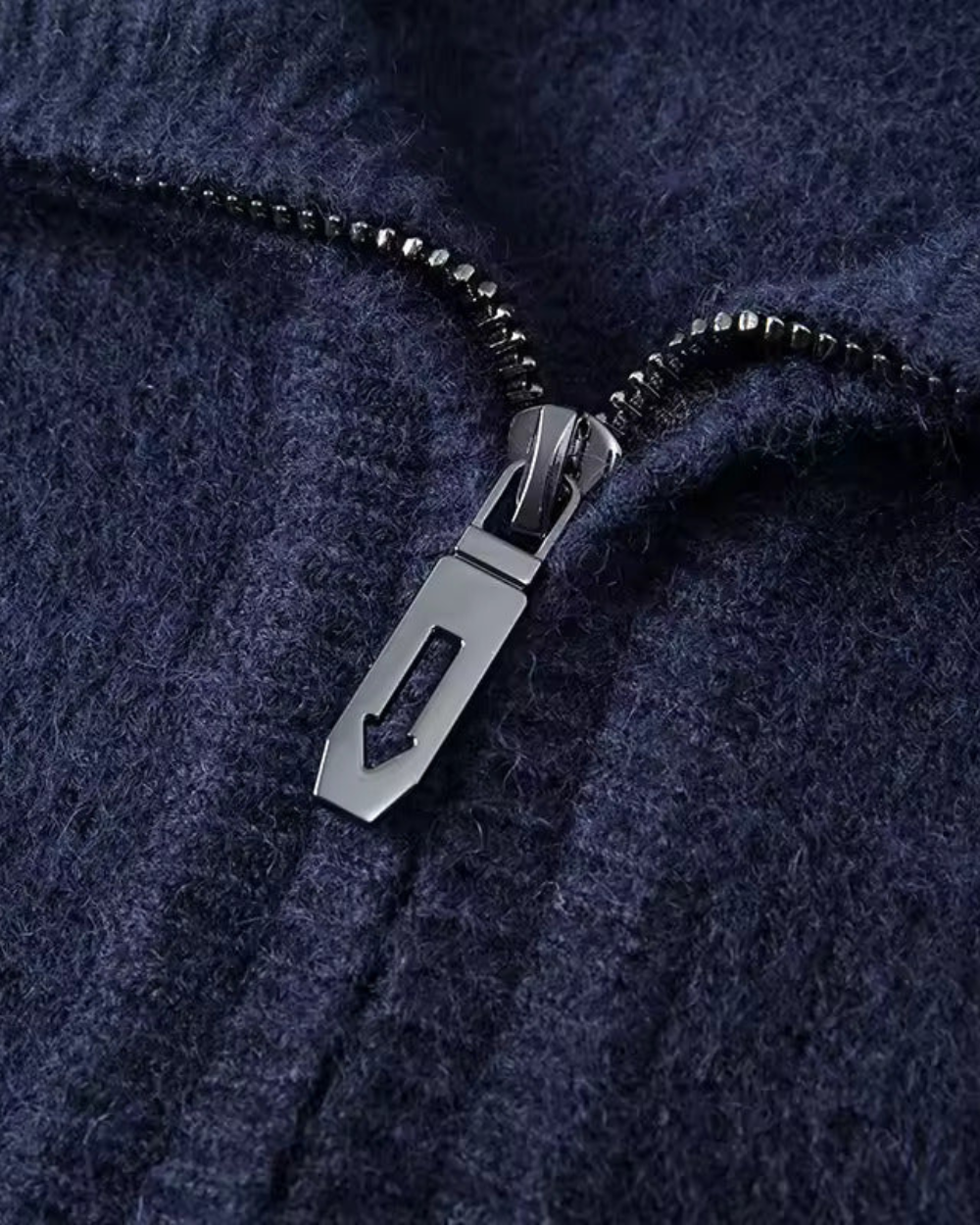Magnus København | Cashmere sweater med kvart lynlås Gstaad
