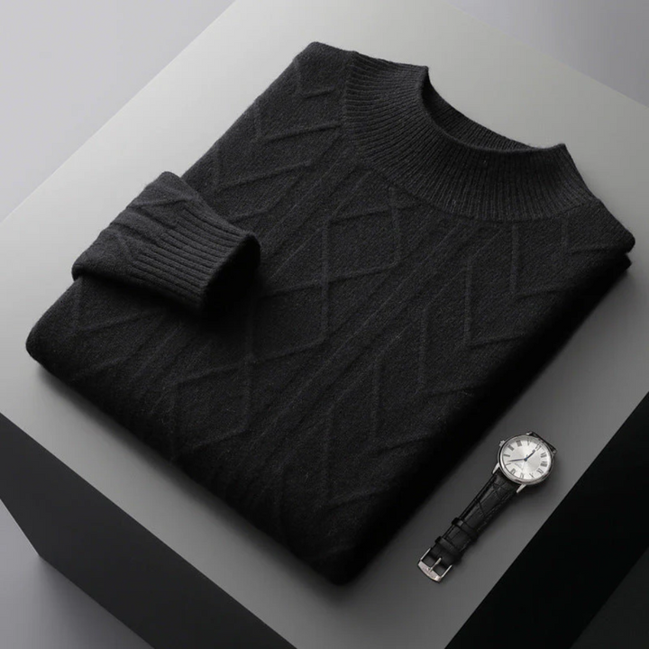 Magnus København | Cashmere trøje med Mizar mønster