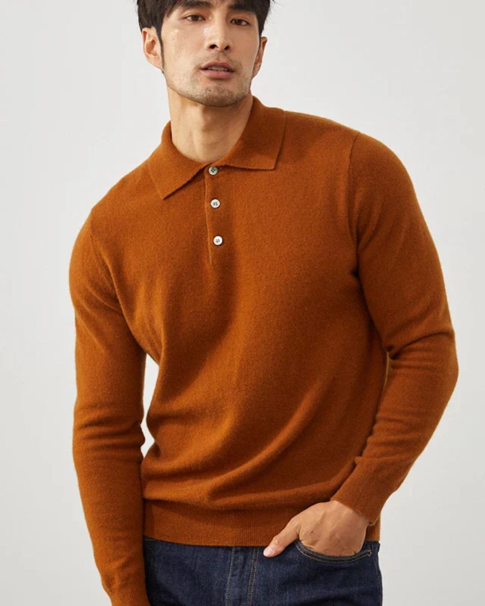 Magnus København | Ponza Cashmere Polo Sweater