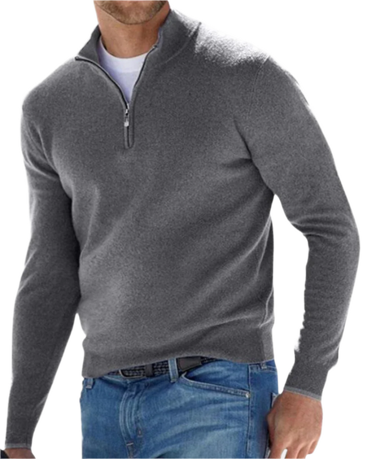 Magnus København | Elegant Zip Sweater