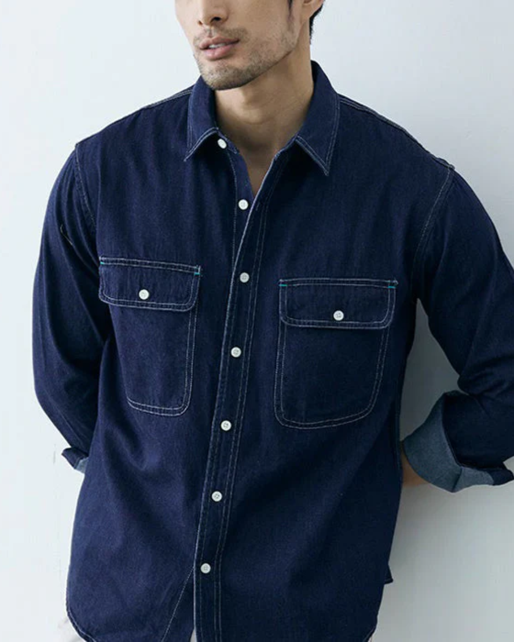 Magnus København | Klassisk Denim Skjorte