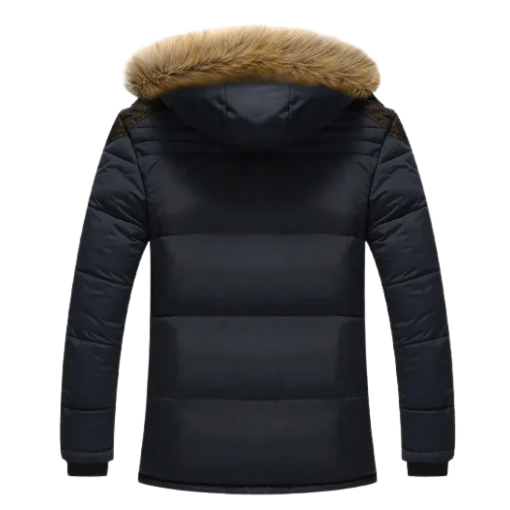 Magnus København | Elegant Polstret Fleece Vinterjakke