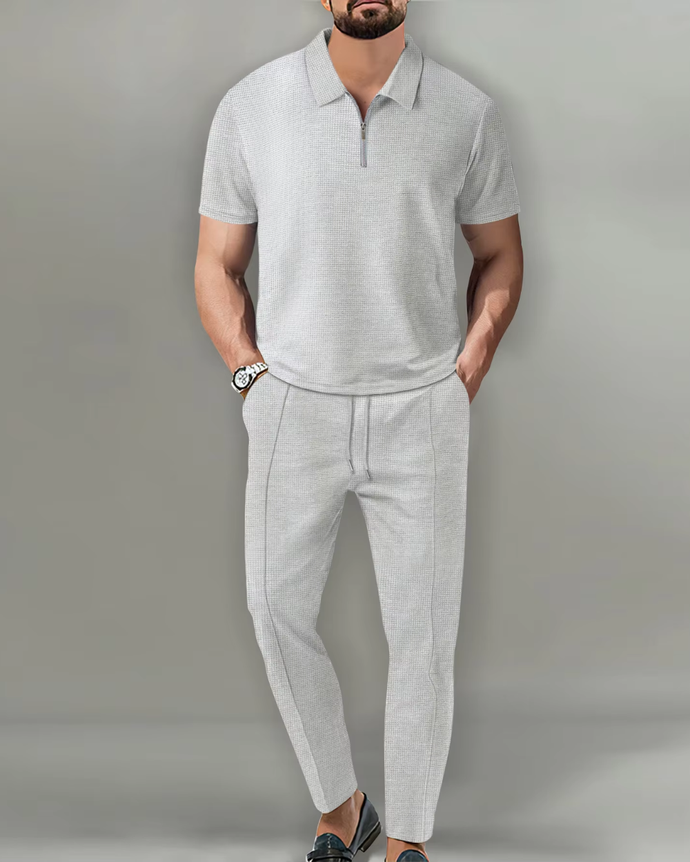 Magnus København | 2-delt Zip Polo Sæt