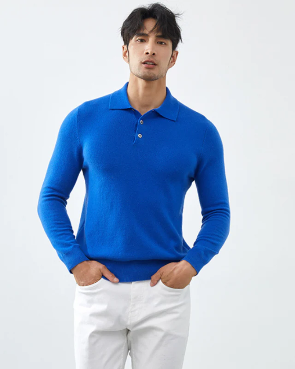 Magnus København | Cashmere Polo Sweater Ponza
