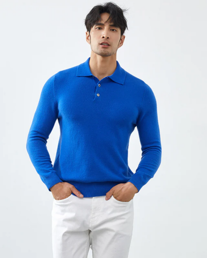 Magnus København | Ponza Cashmere Polo Sweater