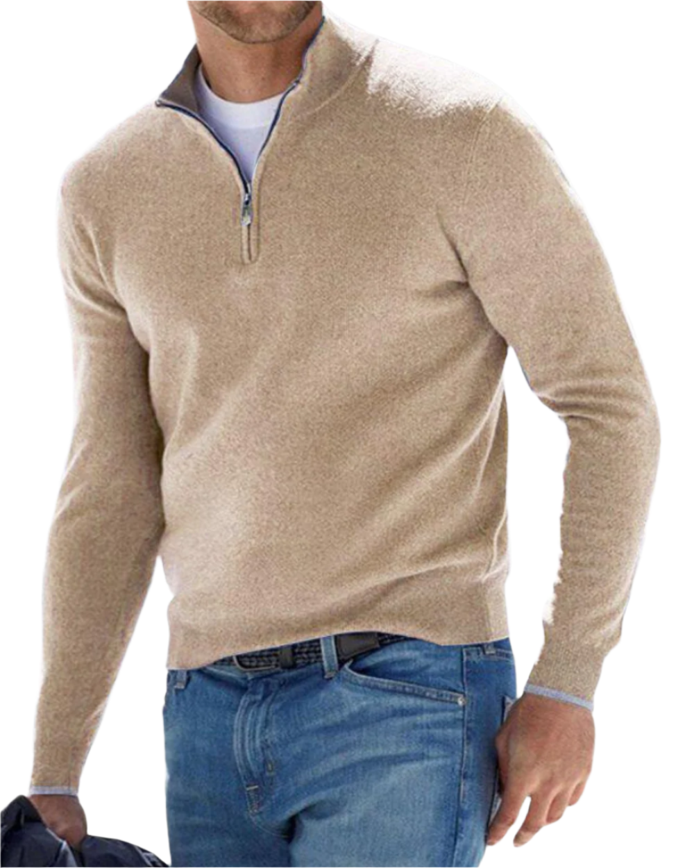 Magnus København | Elegant Zip Sweater
