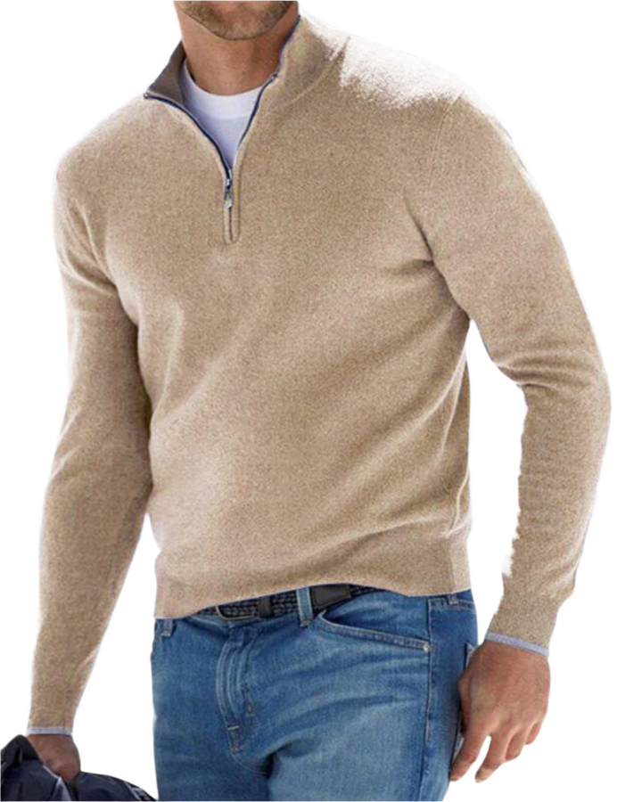 Magnus København | Elegant Zip Sweater