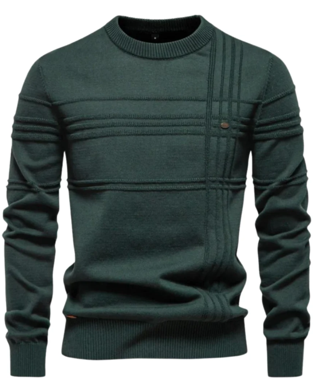 Magnus København | Herresweater med ternet design