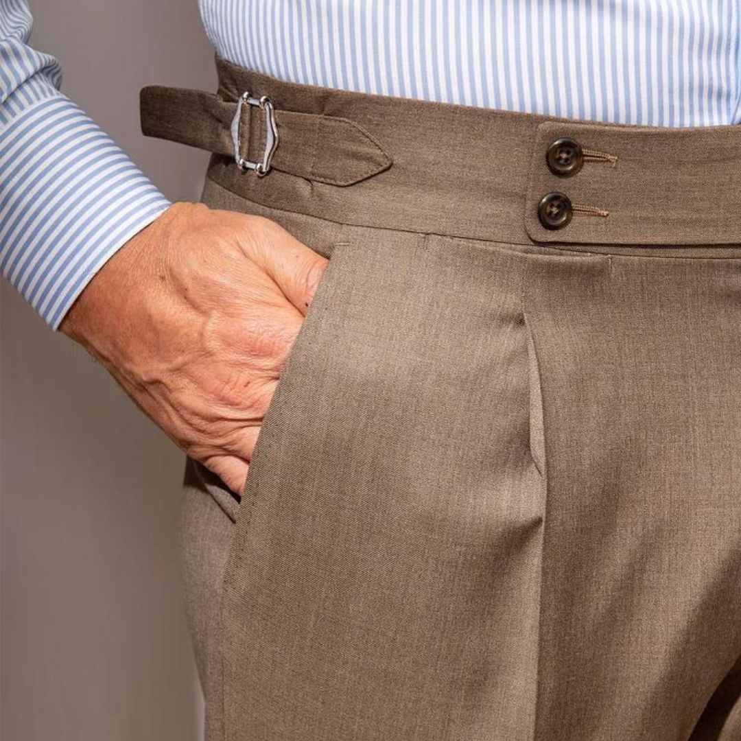Magnus København | Gold Coast Linned Pantalon