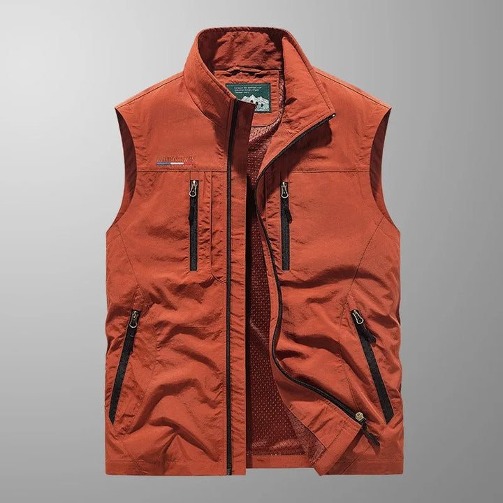 Magnus København | Åndbar utility vest med flere lommer