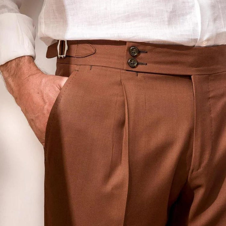 Magnus København | Gold Coast Linned Pantalon