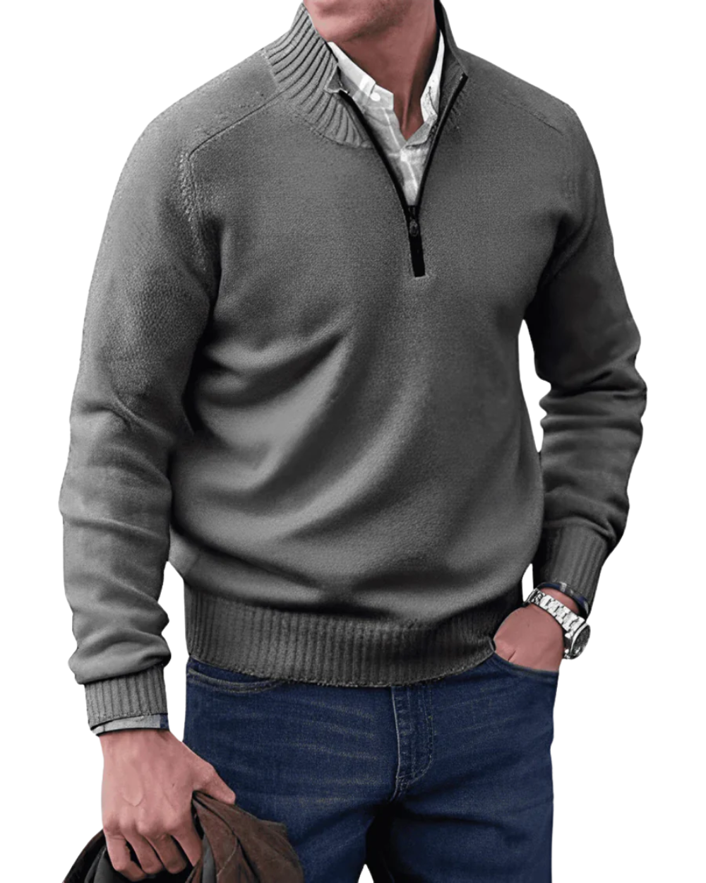 Magnus København | Casual Zip Sweater