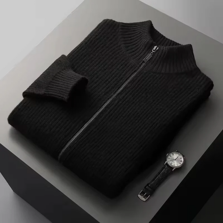 Magnus København | Veste med ribber i cashmere Seychellen