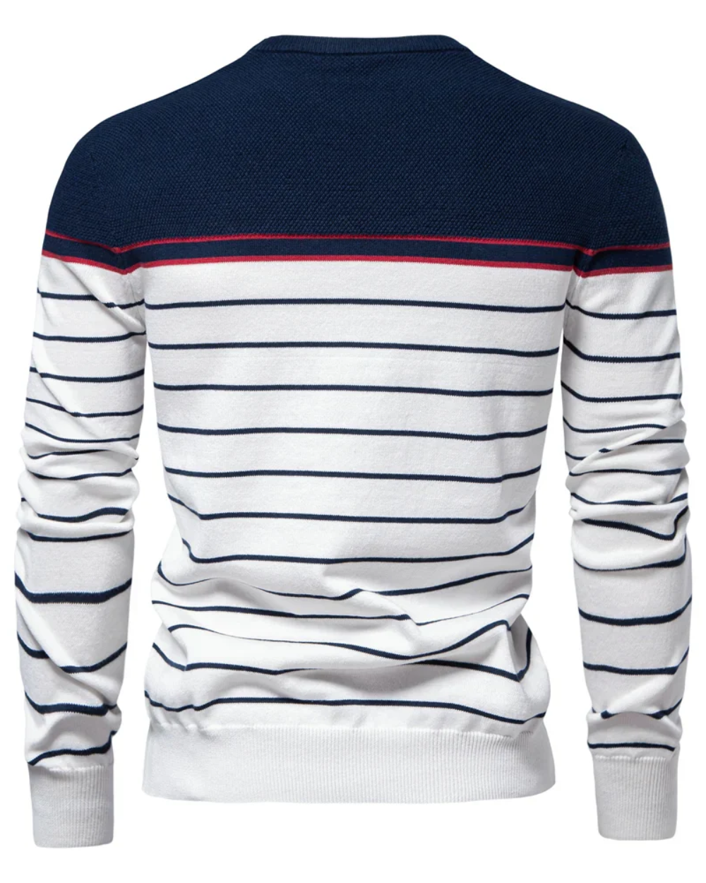 Magnus København | Herresweater med Stripedesign