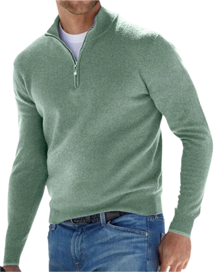 Magnus København | Elegant Zip Sweater