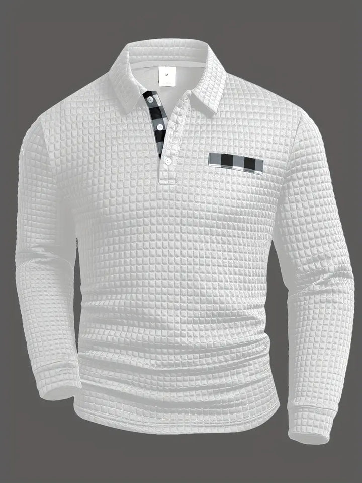 Magnus København | Ribbet Polo Sweater