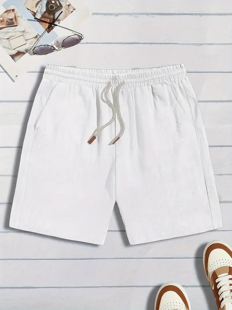 Magnus København | Lette linned shorts