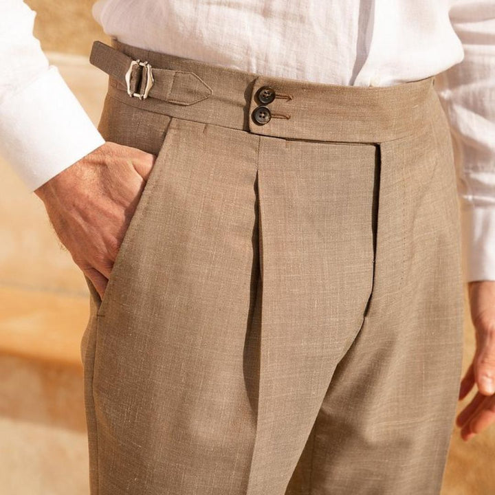 Magnus København | Gold Coast Linned Pantalon