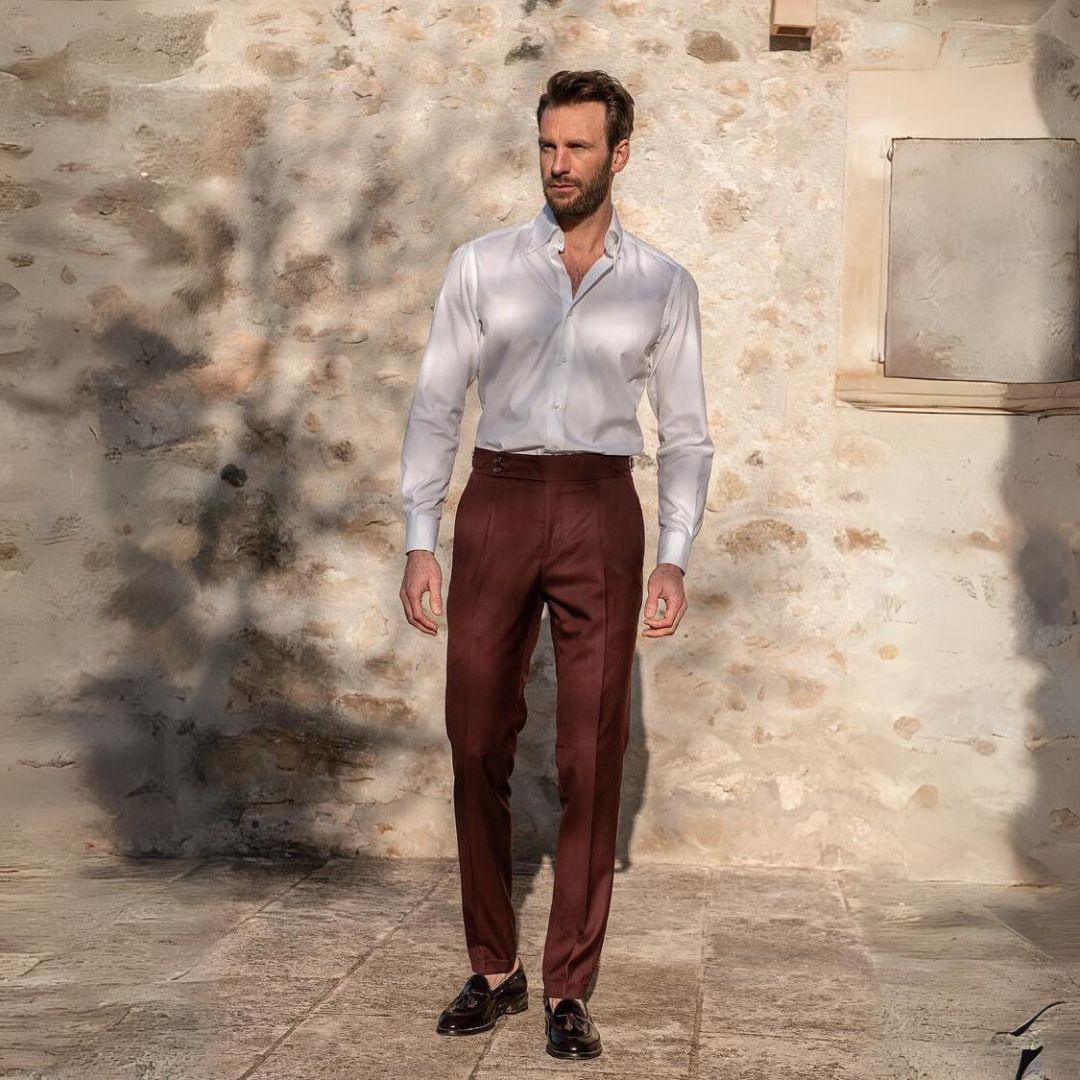 Magnus København | Gold Coast Linned Pantalon