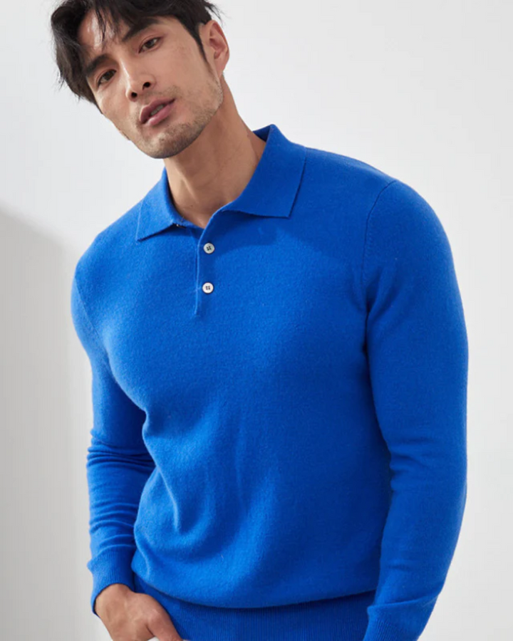 Magnus København | Ponza Cashmere Polo Sweater