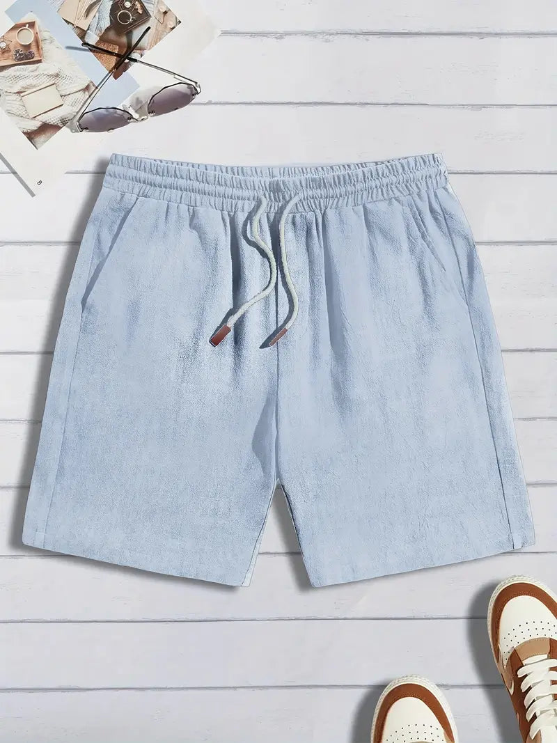 Magnus København | Lette linned shorts